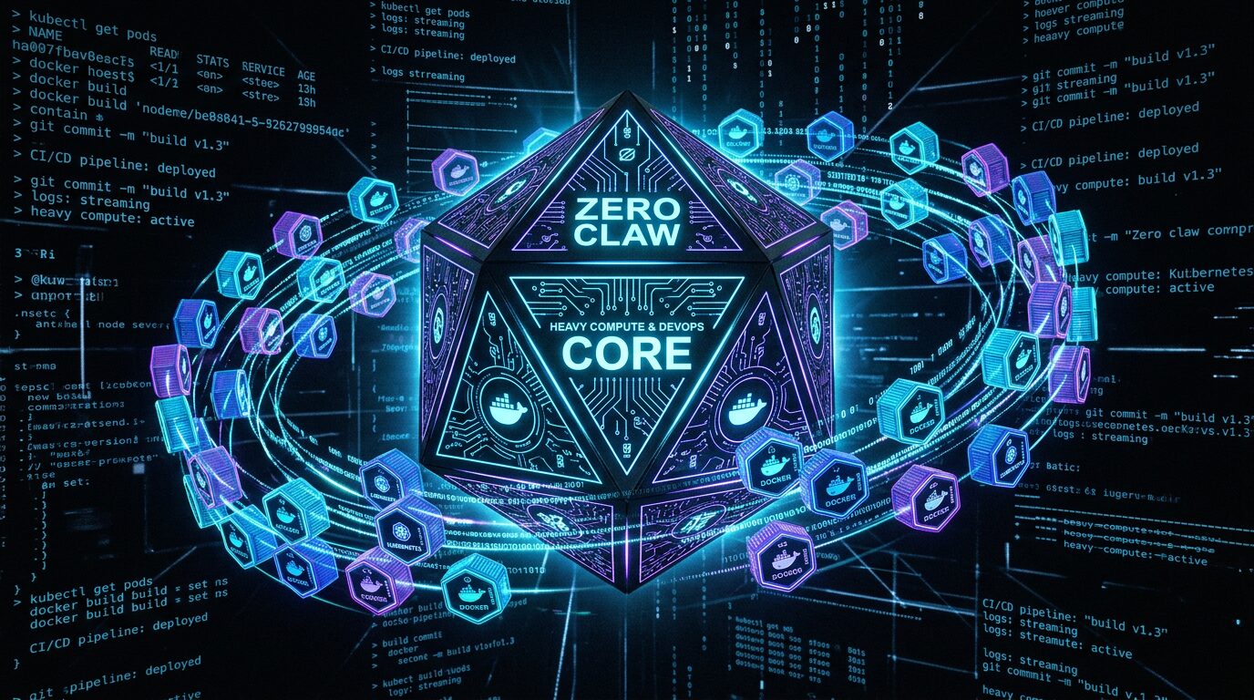 ZeroClaw DevOps Core octahedron hero image
