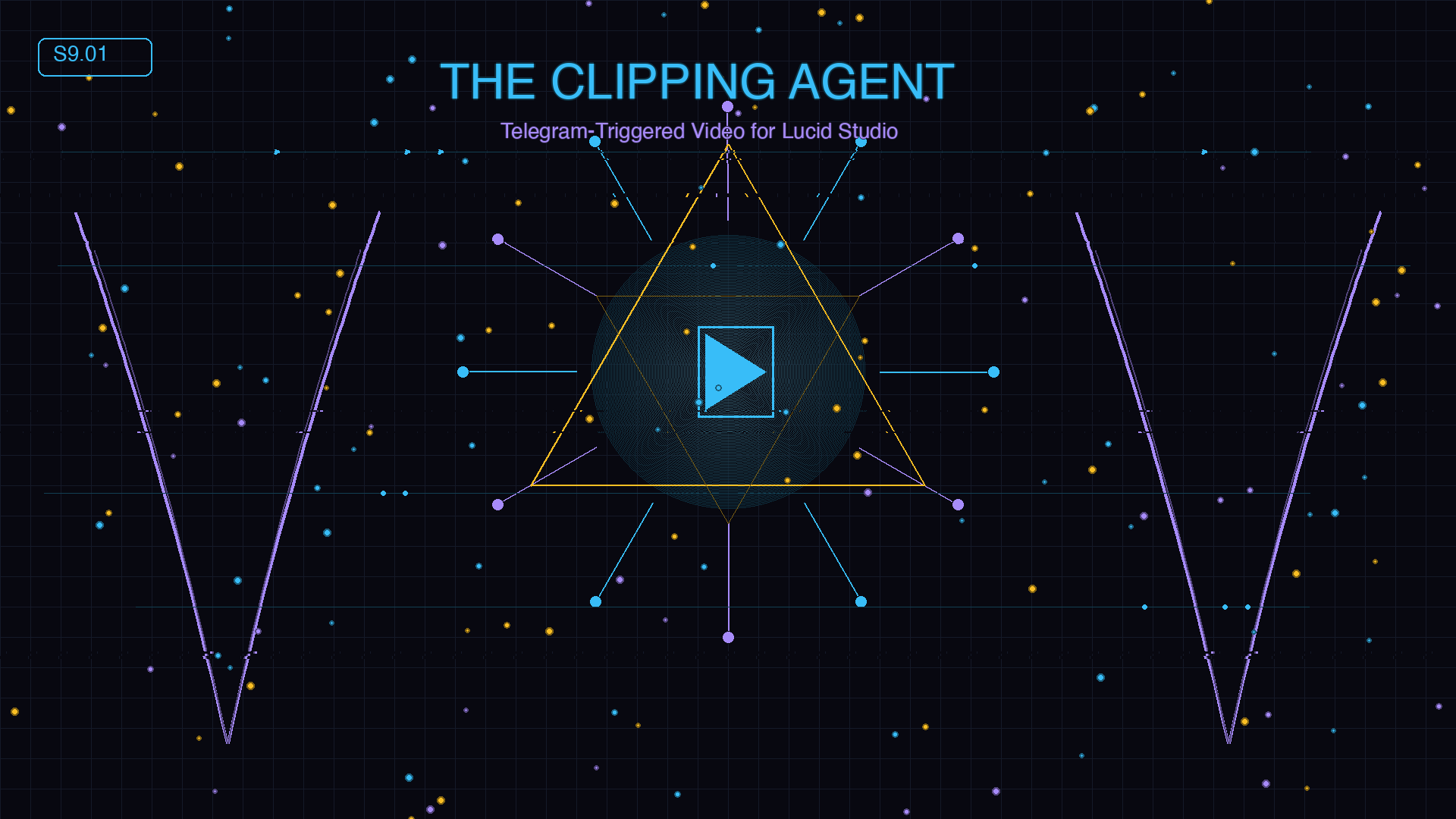 Cypherpunk goth hero: Telegram-triggered video generation pipeline for Lucid Studio