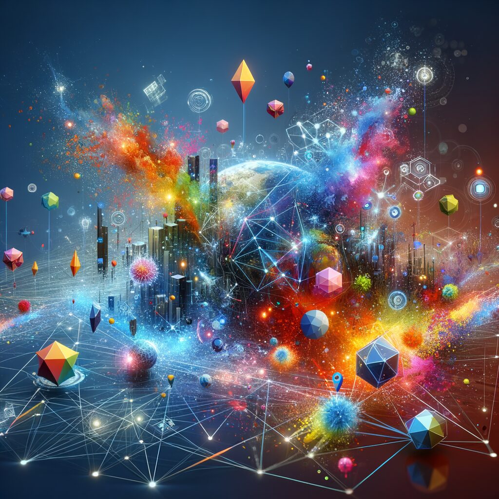 A vibrant digital ecosystem uniting innovative technology.