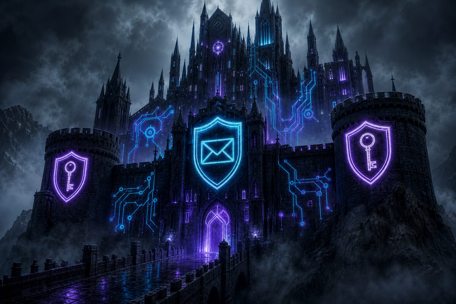 The one perimeter external systems inspect: DNSSEC signing, SPF/DKIM/DMARC with a reject policy, and the verification lo