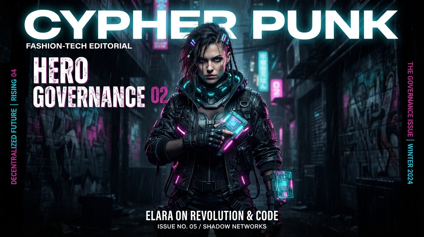 Hero Governance 02 Png — cypherpunk-goth AI fashion editorial hero for Lucid Hive, hero-governance-02-png theme