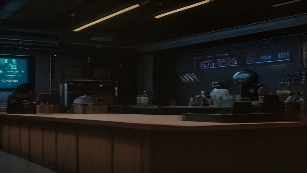 O1 Shop Shield tier — small business interior with privacy-forward camera placement