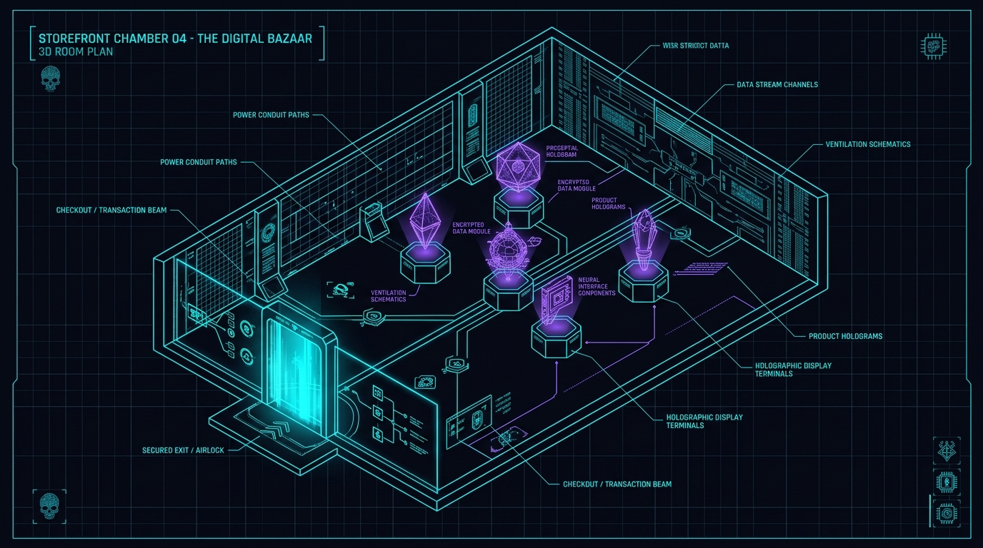 Virtual rooms as business cards — the 3D storefront